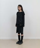 Halter Strap Long Sleeve