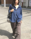 Menon Boxy Pocket Denim Shirt