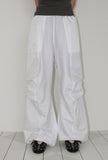 KNEE PINTUCK STUD PANTS