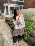 Rokel Loose Fit Shirring Blouse
