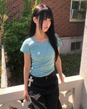 Dadin Color Short Sleeve T-shirt