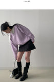 Sharp Hairy Mini Skirt
