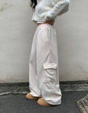 Fording Fleece Cargo Wide Long Pants