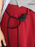 FLOWER TASSEL STRAP BELT