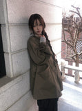 Hunk Overfit Cotton String Half Jacket