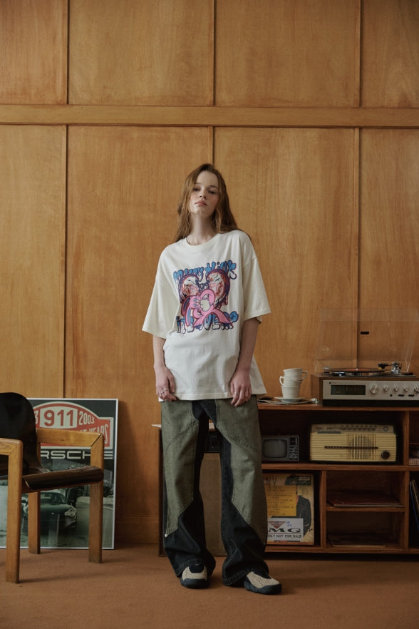 【CPGN STUDIO】Mad Hoppi Short Sleeve T-shirt MUSINSA | CPGN STUDIO Mad Hoppi Pigment Short Sleeve T-shirt