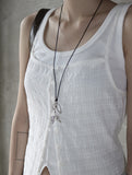 Infernal Bloom Knot Necklace