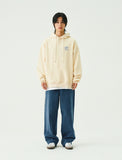 Small Line Bear Smile Hoodie