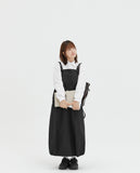 [BAONHAUS] Snamb Nylon Back Ribbon Suspenders Vest