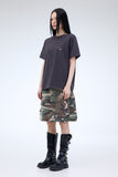 Poken Camo Mid Length Skirt