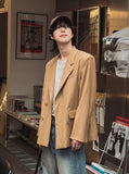 Laura hidden two button blazer