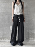 Punching Lace Frill Sleeveless