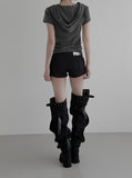 Bint Pigment Layered Hoodie