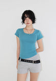 SUEDE DUAL RING BELT