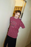 Rose Ribbon pigment TEE