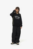 Schema Raglan Incision Sweatshirt