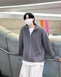 Rich Knit Zip Up