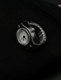 Chrono Metal Ring Watch