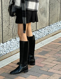 Tuelin Square Long Boots (3.5cm)