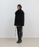 Detachable Fur Shearling Jacket