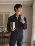 Chase Herringbone Denim Jacket