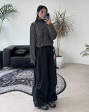 Kiddy Nylon Low Cargo Pants