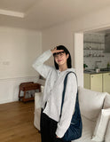 Lipan cable hood knit cardigan