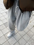 Chemitz Pintuck String Brushed Training Pants