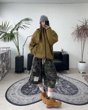 Raven Multi-Zipper Check Jacket