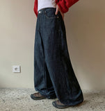 Myoko Raw Wide Denim Pants