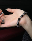 horn bead bracelet