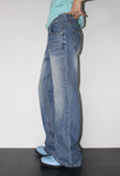 CAT WASHED BOOTCUT DENIM
