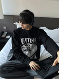 Punting Lettering Long Sleeve Tee