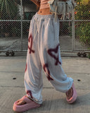 Heart Spray String Training Pants