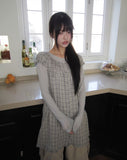 Moel Check Layered Mini One Piece