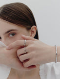 Truvion Silver Ring M