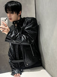 Black Up China Leather