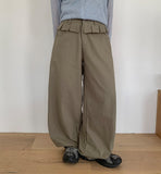 Cheddon Pleated Skirt Pants
