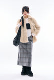 Marie light fur jacket