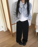 Loewe Collar Fur Short Jacket