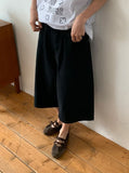 [unisex] Hachi Boyfit Bermuda Denim Pants