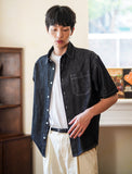 Flint Denim Short Sleeve Shirt