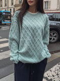 DIA Argyle Over Wool Knitwear