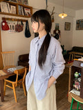 Hamiri Basic Pocket Check Long Sleeve Shirt