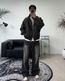 Miobeu Washing Wide Denim Pants