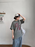 Hyobbit Printing Over Short Sleeve Tee