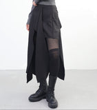 Luen Unbal Knotted Wrap Pants
