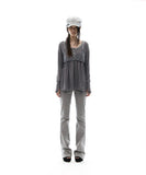 Star Trim Bootcut Trousers