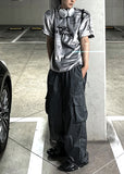 Wide Gorpcore Nylon Pants Track Pants Jogger Pants