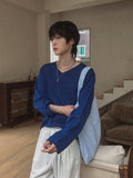Slick Linen V-Neck Knit